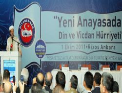 ‘Din ve vicdan hürriyeti evrensel hak ‘